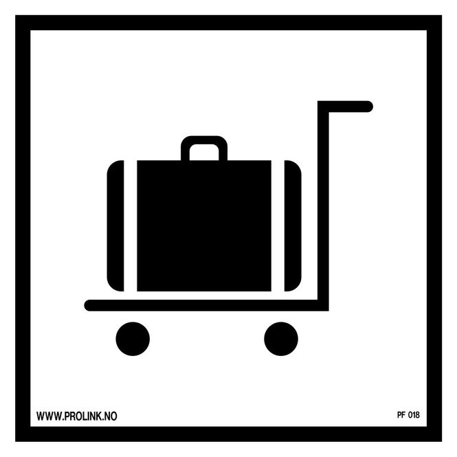 Hovedbilde Bagasjevogn/tralle - PVC