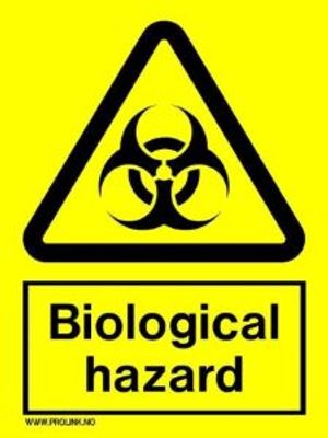 Caution - Biological hazard