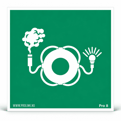 Lifebuoy wiht light & smoke (Pro 8)