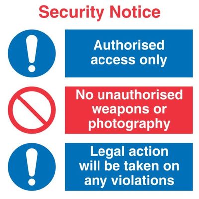 Security notice
