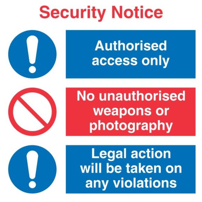 Hovedbilde Security notice