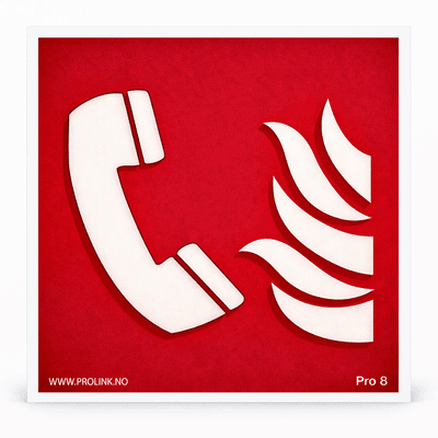 Fire emergency telephone (Pro 8)