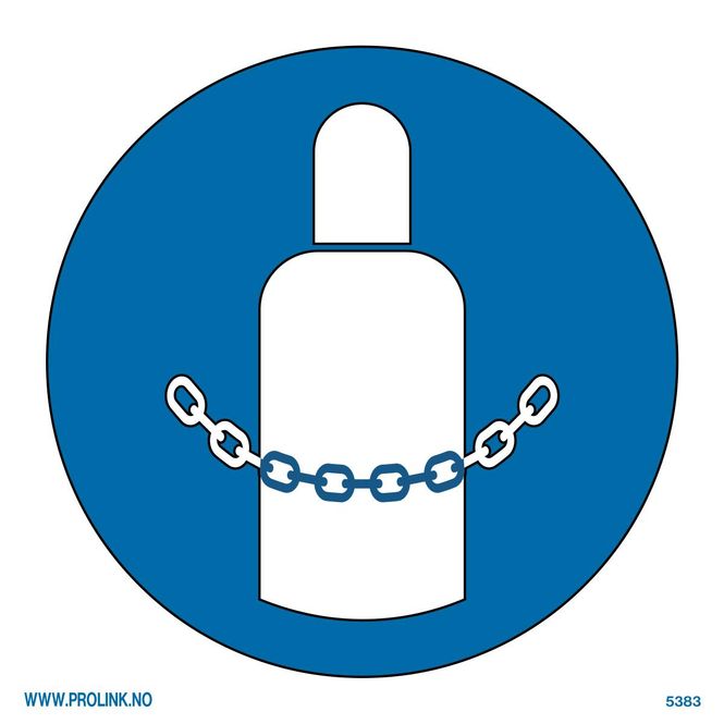 Hovedbilde Sikre gassylindre - PVC
