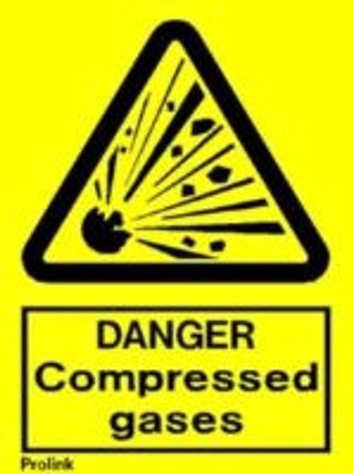 Hovedbilde Danger - Compressed gases