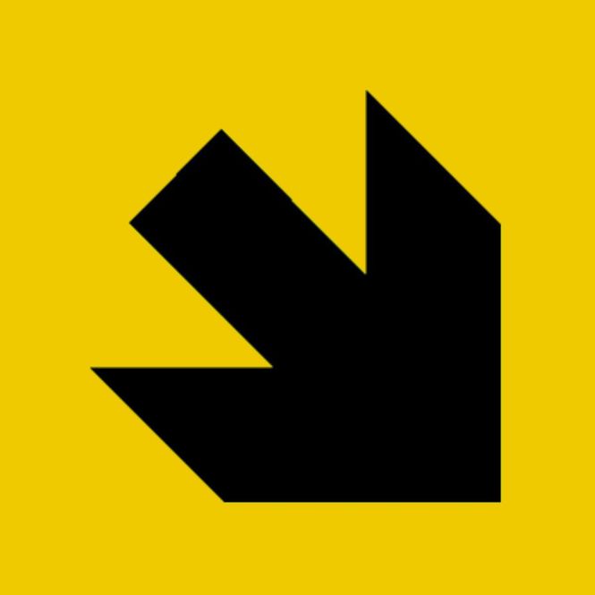 Hovedbilde Pil diagonal - PVC