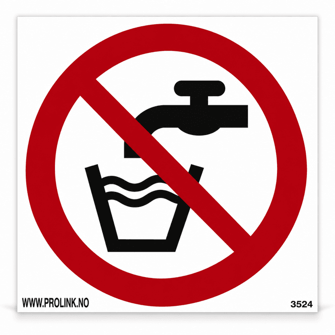 Hovedbilde Do not drink