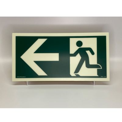 Markeringsskilt i ramme - ensidig - 10 meter