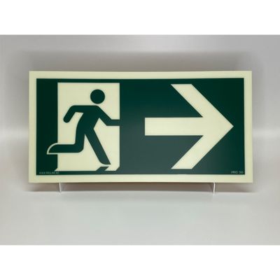 Markeringsskilt i ramme - ensidig - 10 meter