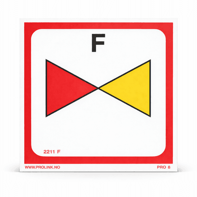 Fire main sec. valve - Foam (Pro 8)