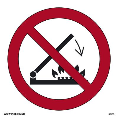 Ikke lukk lokket når gassblusset er påslått - PVC